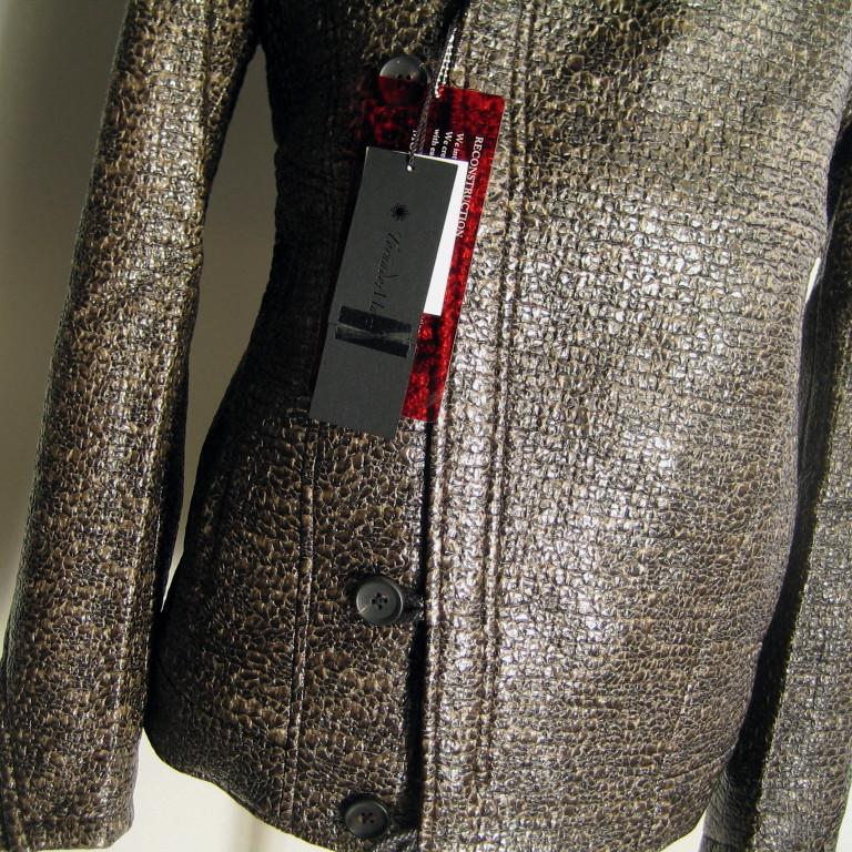 新品 TORNADOMART 金 蛇柄 ノースリーブカットソー トルネードマート 