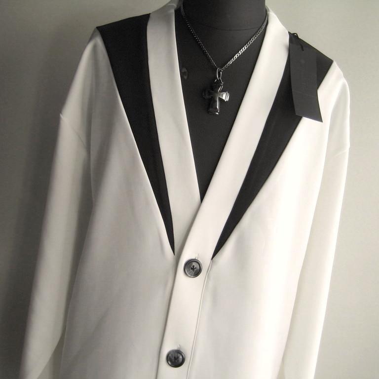 2.2万 新品 L トルネードマート オーバードロストカーデ ホワイト サンプル 622 | TORNADO MART