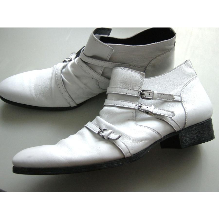 TORNADO MART（トルネードマート） ブーツ S レザー 本革 白 新品 5504