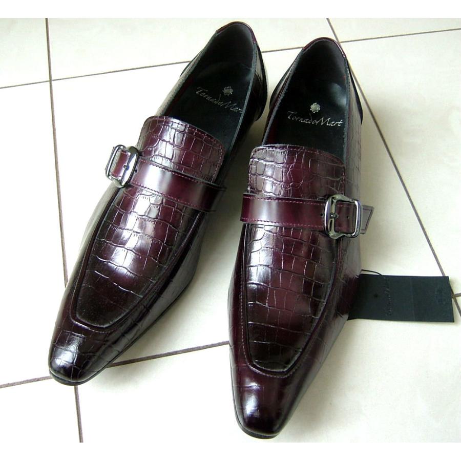 日本の職人技 新品 ガラスクロコエンボスローファー ボルドー 本革 レザー L シューズ トルネードマート シューズ Frgimpresaedile It