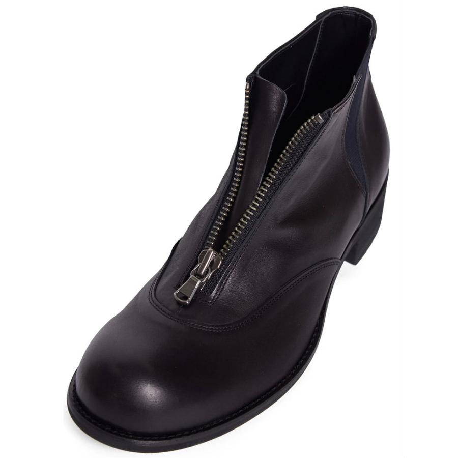 TORNADO MART トルネードマート メンズ ブーツ TORNADO MART トルネードマート センターZIP ブーツ 本革レザー