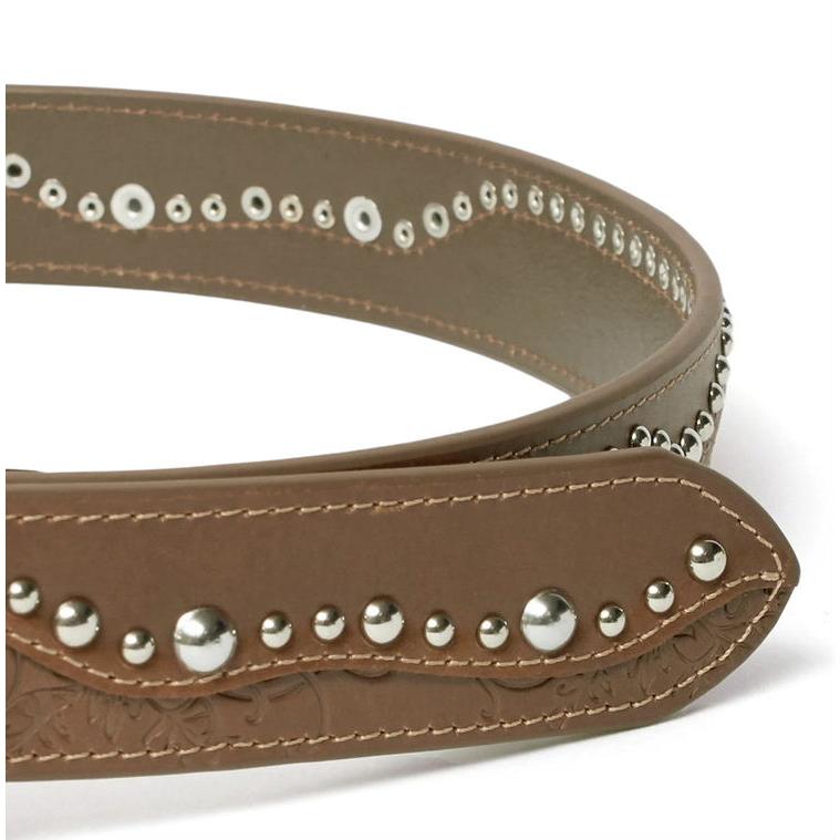 TORNADO MART トルネードマート カットアウトフラワースタッズ ベルト  