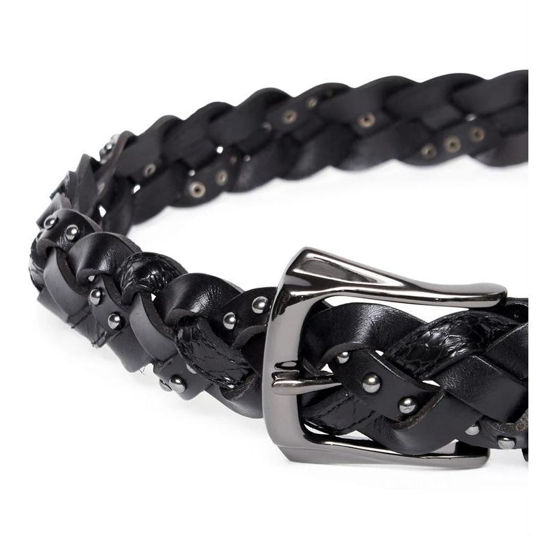 TORNADO MART（トルネードマート） スネークスタッズメッシュ ベルト