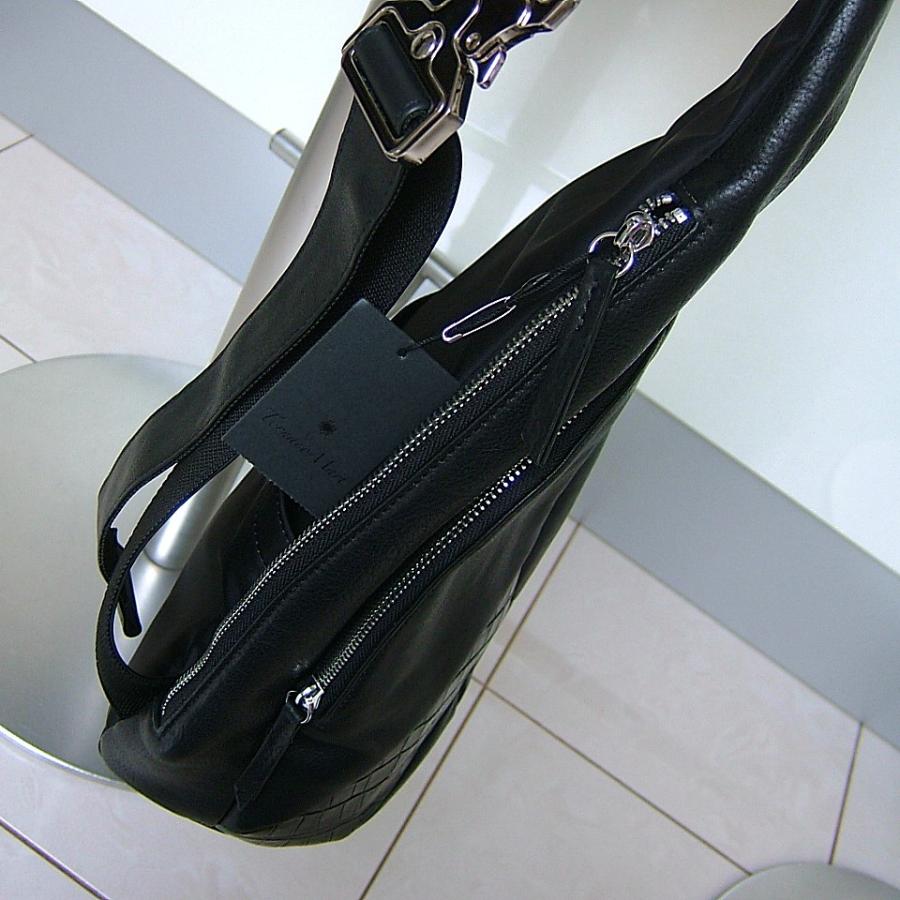 トルネードマート 本革レザー ワンショルダー バッグ 黒ブラック TORNADO MART | TORNADO MART | 05