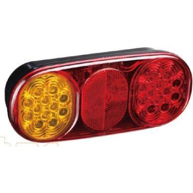 LED 8inコンビネーションランプ（ストップ・ウインカー）左右セット