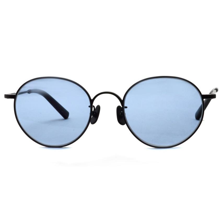 ADSR サングラス ブラック ブルーレンズ A.D.S.R. / RANDY 01(d) Shiny Black - Lt.Blue Flat lenses