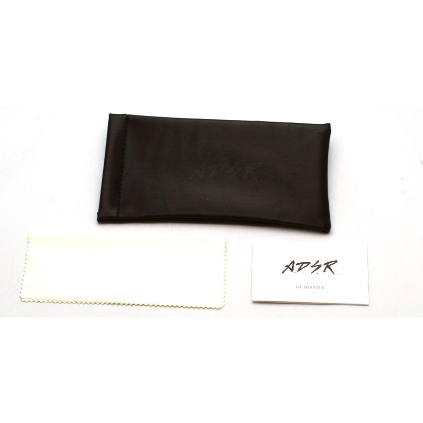 小物 a.d.s.r calibre 01(C) shiny black A.D.S.R. CALIBRE カリブ 01(c) Shiny Black - Lt.Green Flat