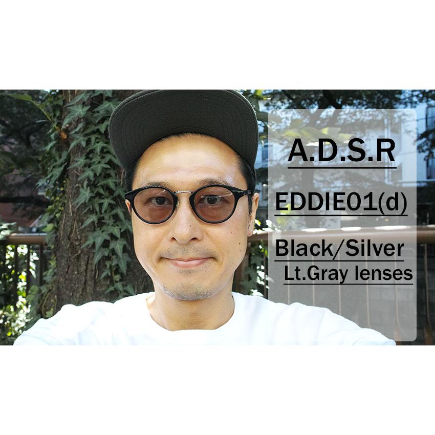 A.D.S.R. EDDIE 01(d) エディー SHINY BLACK/SILVER - Lt.Gray A.D.S.R. EDDIE 01(d) エディー SHINY BLACK/SILVER - Lt.Gray