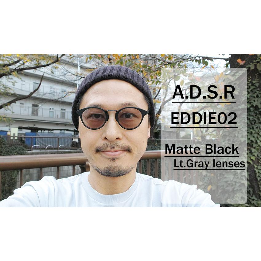 A.D.S.R. EDDIE 02 エディー MATTE BLACK マットブラック A.D.S.R. EDDIE 02 エディー MATTE BLACK マットブラック