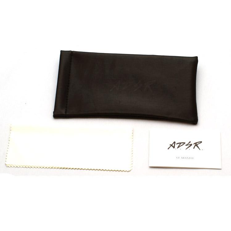 ADSR マットブラックフレームサングラス　未使用 A.D.S.R. / EDDIE 02 / MATTE BLACK マットブラック - ライト