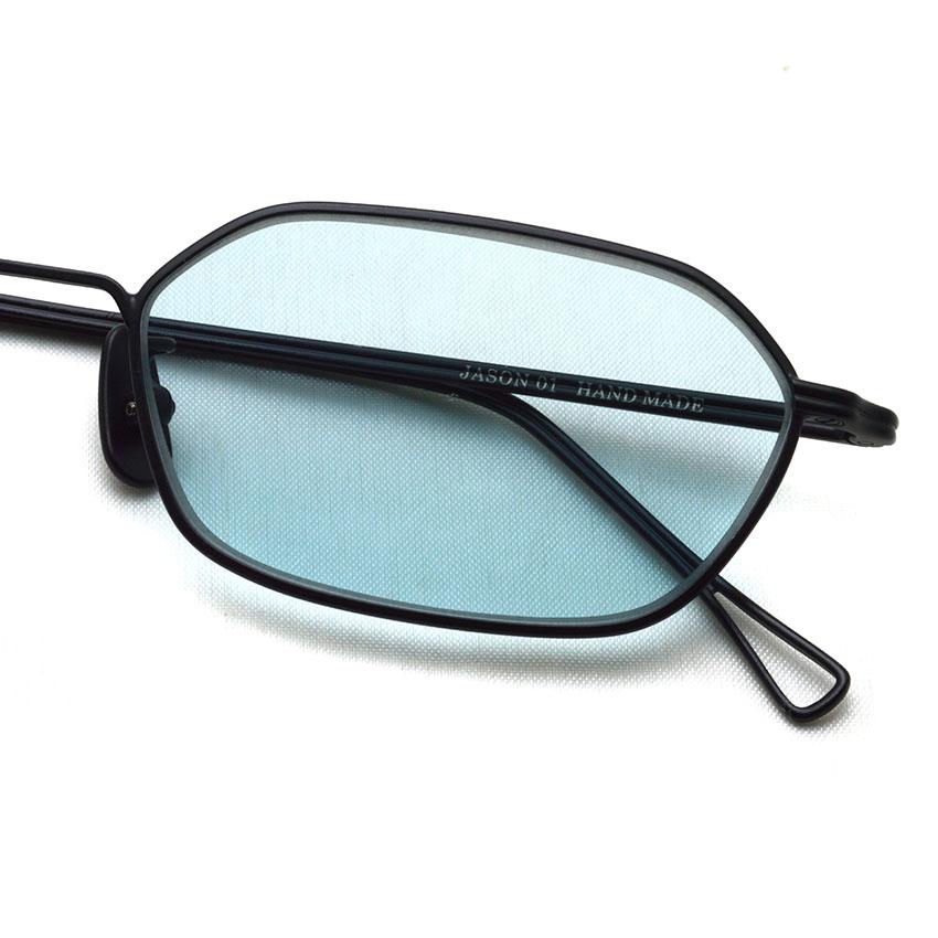 A.D.S.R. JASON 01(b) MatteBlack - Lt.Blue lenses マットブラック 