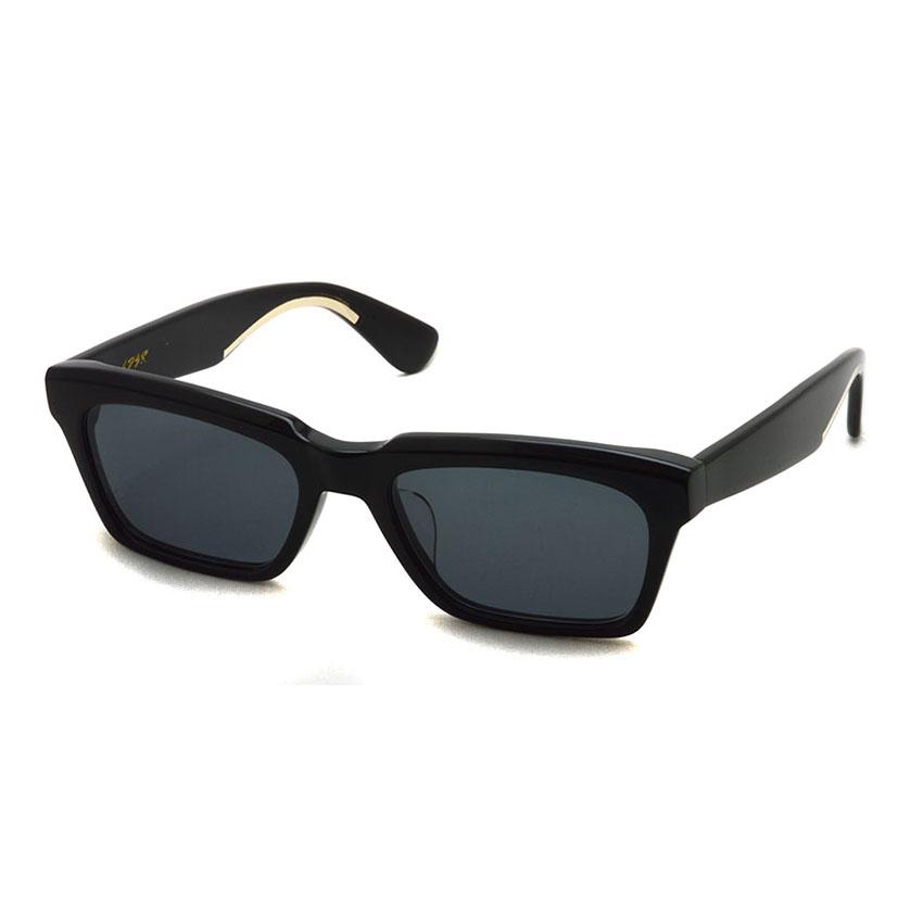 A.D.S.R 01 Shiny Black sunglasses サングラス A.D.S.R. / NEIL / 01 Shiny Black - Black lenses ブラック