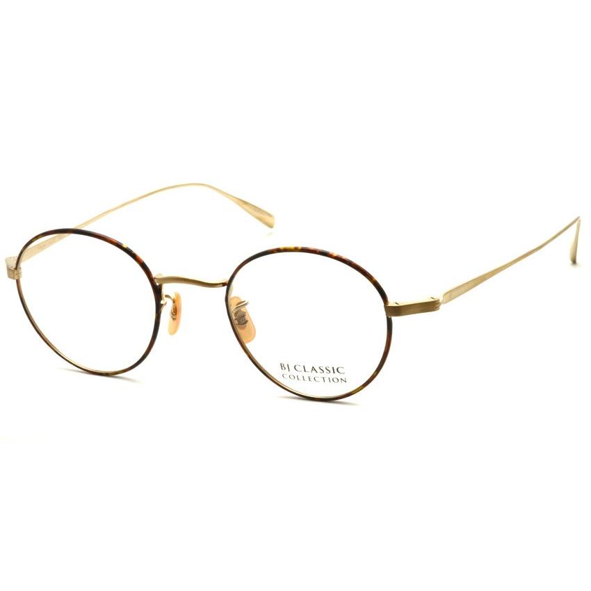BJ classic ビージェイクラシック PREM-114S NT 47-21size C/6-2 マットゴールド-デミ・べっ甲柄 花王 フレアフレグランス 永野芽郁さん着用 メガネ :bj-prem114s-62:PROPS オンラインショップ 通販 新品★BJクラシックコレクション 眼鏡 PREM-114S NT ゴールドデミ