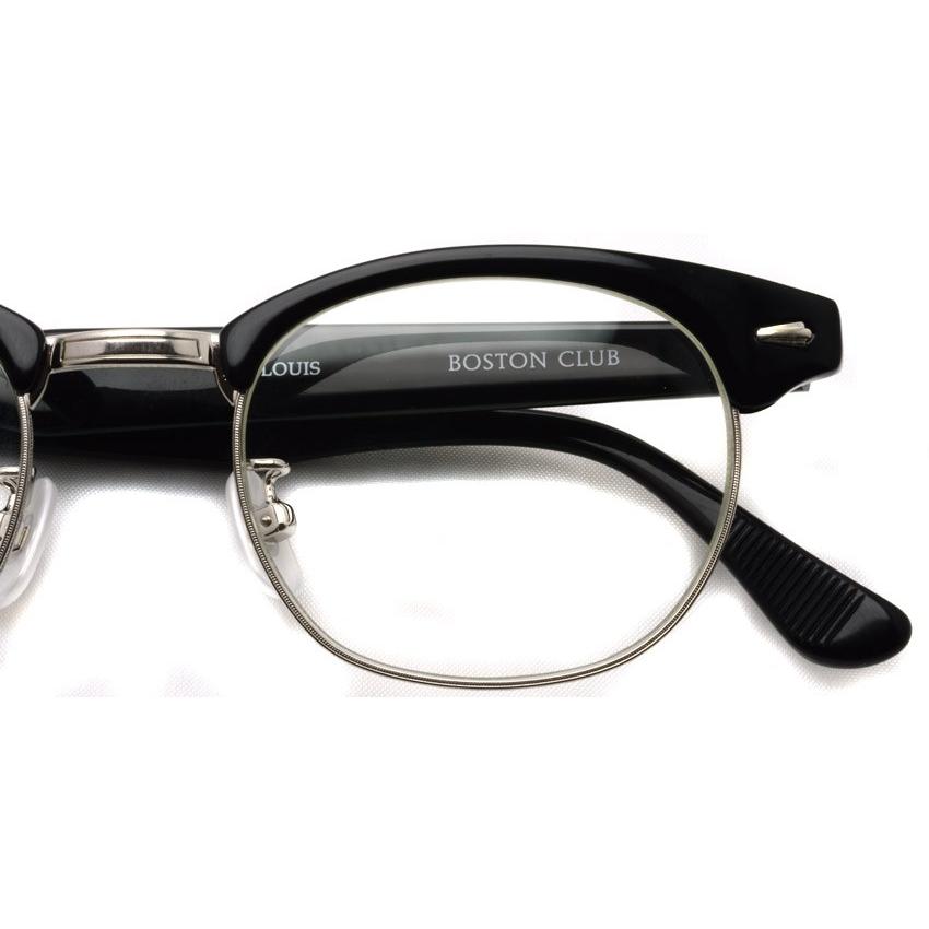 Boston Club ボストンクラブ Louis 01 Black Silver ブラック シルバー サーモントブローフレーム メガネ Bostonclub Louis 01 Props オンラインショップ 通販 Yahoo ショッピング