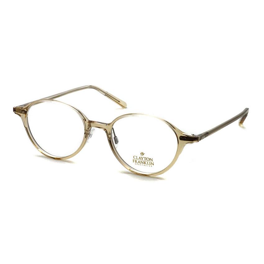 Clayton Franklin クレイトンフランクリン Cf 774 Cbe クリアベージュ ボストン ラウンド メガネ クリアフレーム Claytonfranklin 774 Clearbeige Props オンラインショップ 通販 Yahoo ショッピング