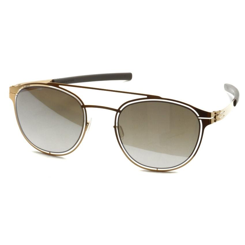 Ic Berlin アイシーベルリン Simplicity シンプリシティ Rose Gold ローズゴールド ブラウングラデーションライトミラーレンズ ダブルブリッジ サングラス Icberlin Simplicity Rosegold Browngradient Props オンラインショップ 通販 Yahoo ショッピング