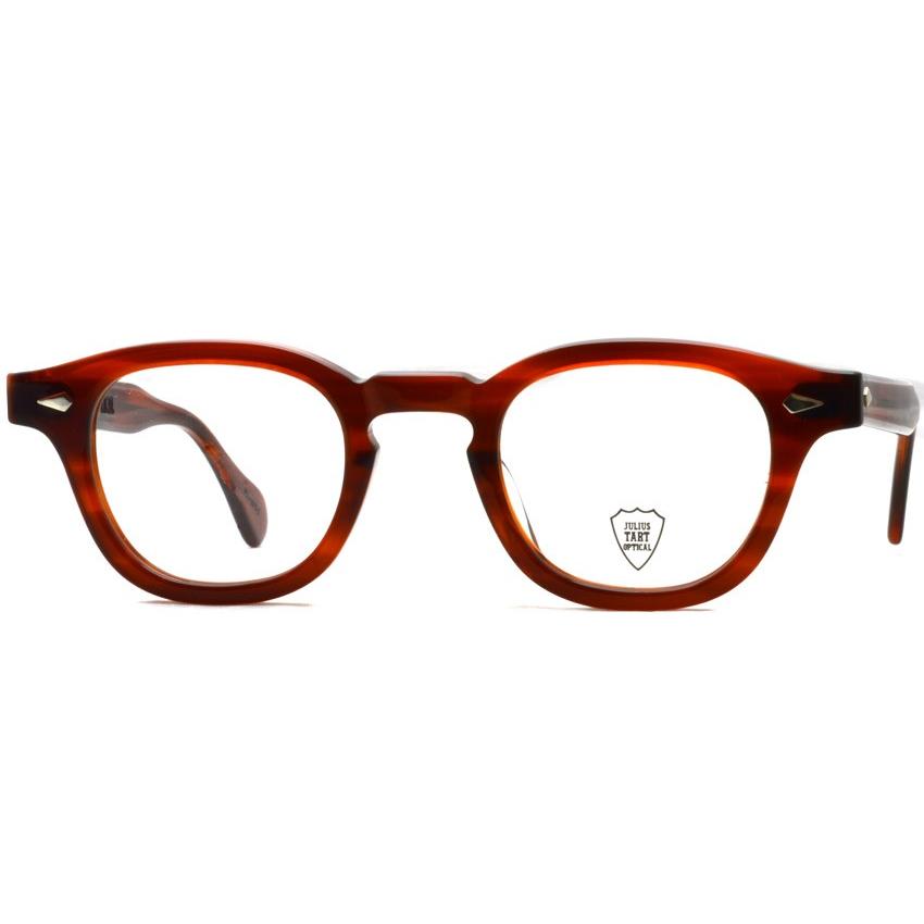 JULIUS TART OPTICAL タート AR アーネル ブリッジ:24mm AMBER アンバー 赤みのあるべっ甲柄　メガネフレーム 復刻モデル | Tart Optical | 05