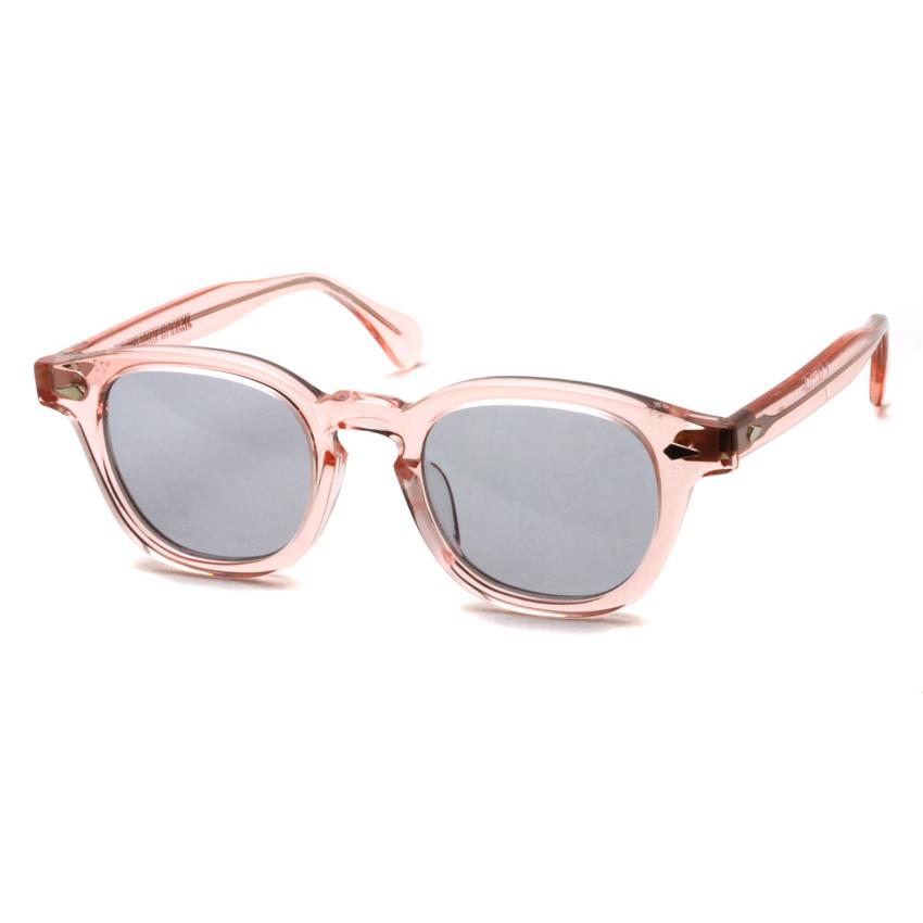 JULIUS TART OPTICAL タート  AR Sun アーネル ブリッジ: 22mm FleshPink - Light Gray Lenses クリアピンク - ライトグレーレンズ ライトカラーサングラス