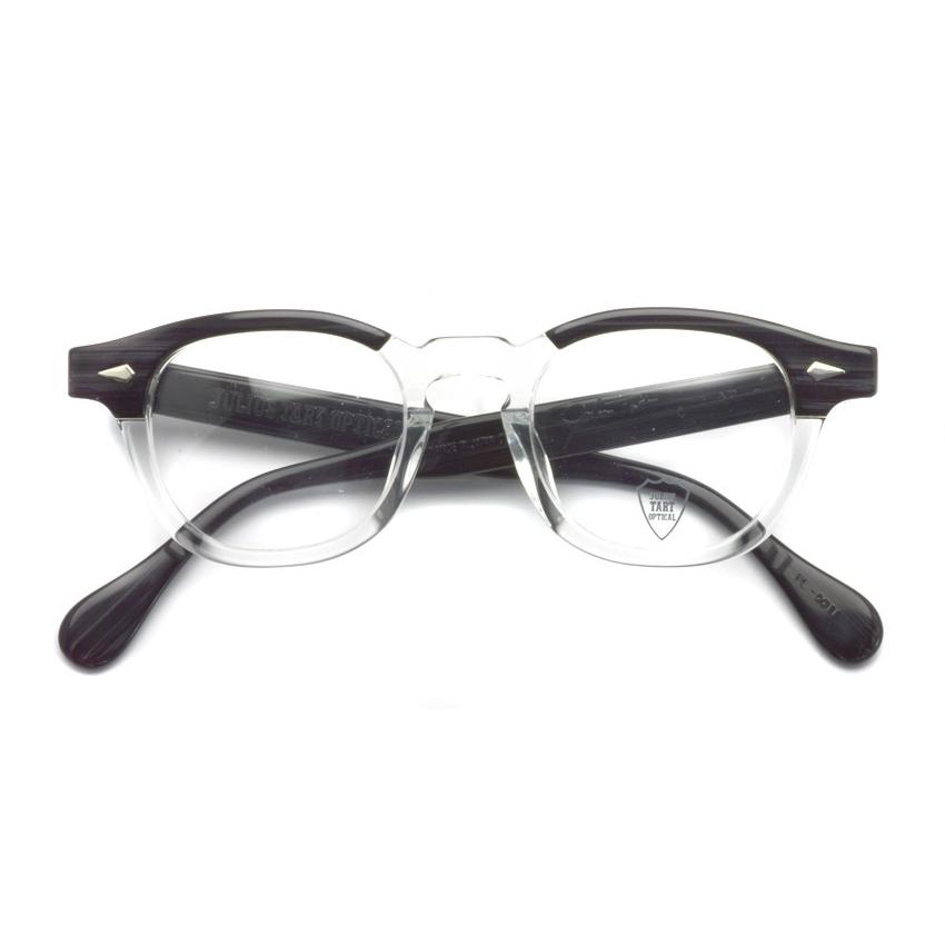 JULIUS TART OPTICAL タート AR アーネル 44□22 BLACK WOOD CLEAR 