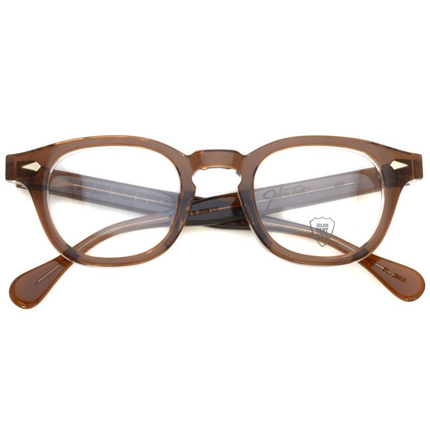 JULIUS TART OPTICAL タート AR アーネル 46□24 BROWN CRYSTAL 2