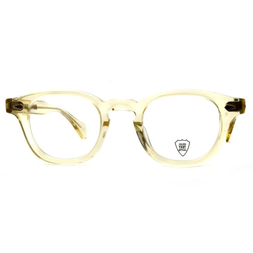 JULIUS TART OPTICAL タート AR アーネル ブリッジ:24mm Champagne シャンパン クリアフレーム メガネ 復刻モデル | Tart Optical | 05