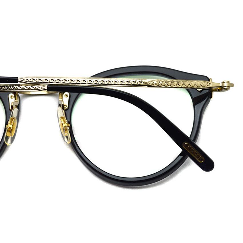 【美品】日本製 Oliver Peoples 505 雅 ブラックゴールド OLIVER PEOPLES（オリバーピープルズ） OP-505 - OV5184 - / 1005L