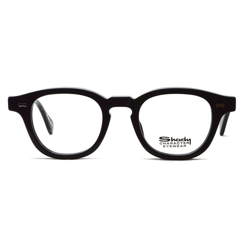 Shady CHARACTER ARNIE アーニー 44□22 BLACK ブラック メガネ 