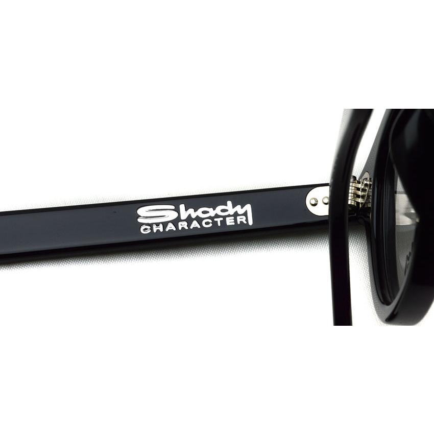 Shady CHARACTER ARNIE アーニー 46□22.3 BLACK ブラック メガネ 