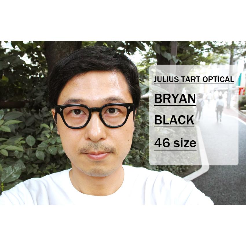 JULIUS TART OPTICAL タート BRYAN ブライアン BLACK ブラック サイズ 46 メガネフレーム【送料無料】｜props-tokyo｜10