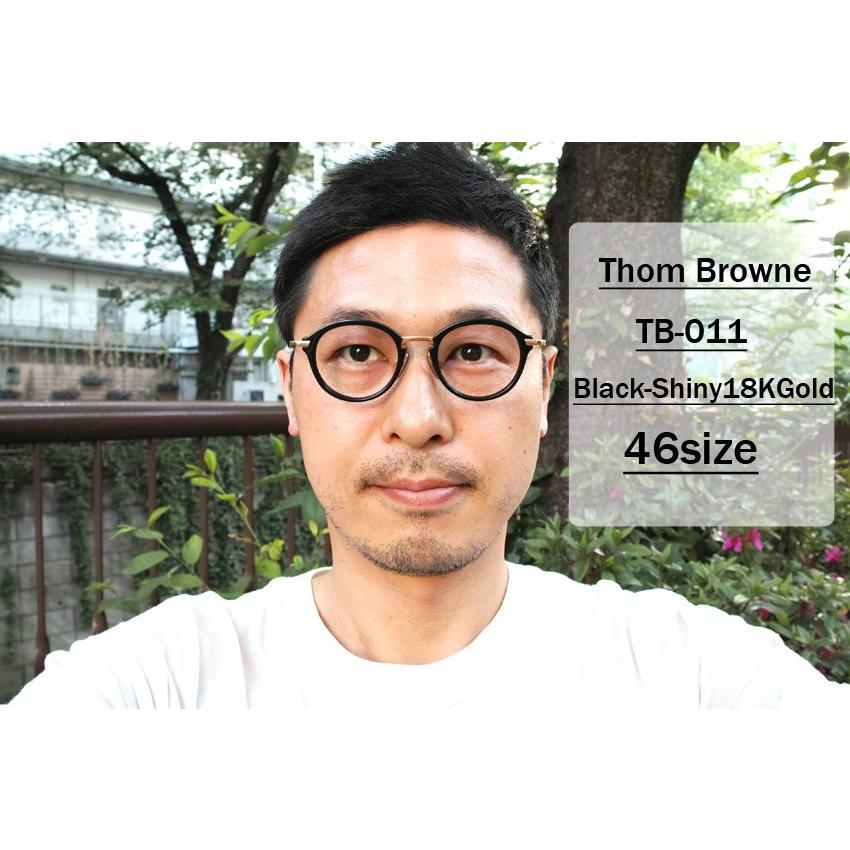 THOM BROWNE tb-011 登坂広臣着用 Thom Browneトムブラウン TB011 49size メガネ 登坂着