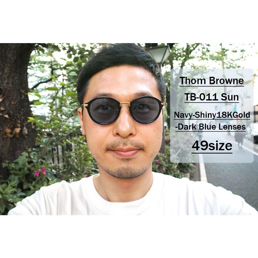 新規購入 トムブラウン 49 TB-011 BROWNE THOM - サングラス/メガネ