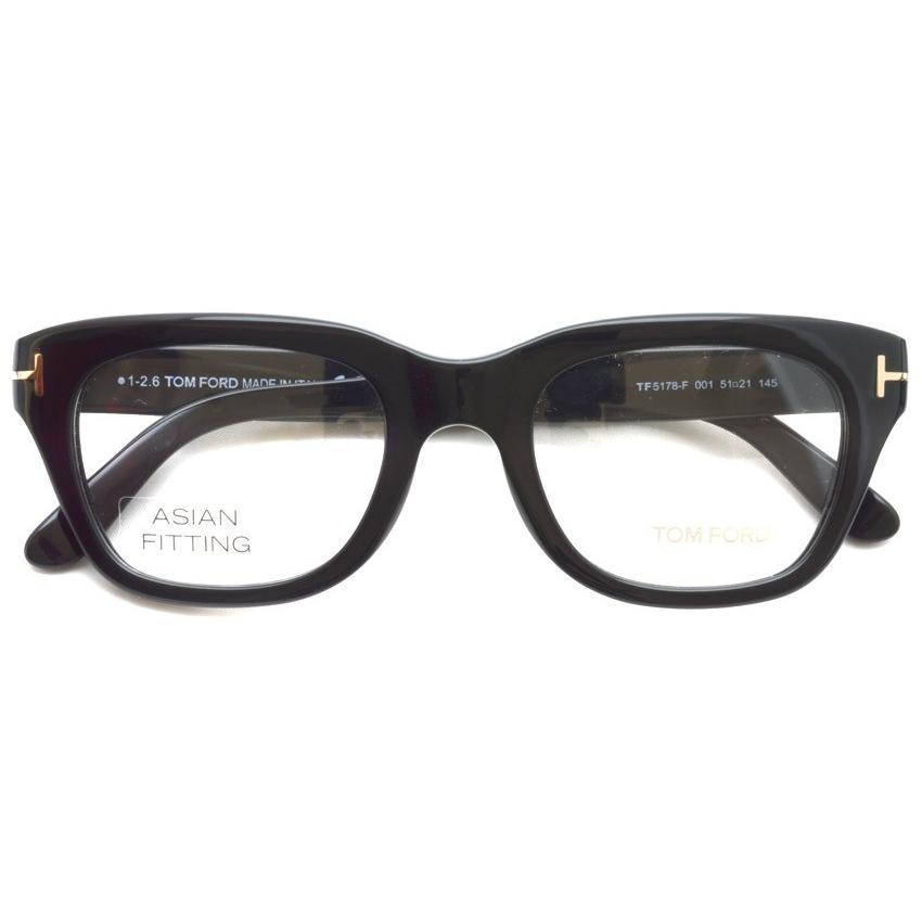 トムフォード TOM FORD TF5178F 001 Black ブラック アジアンフィット