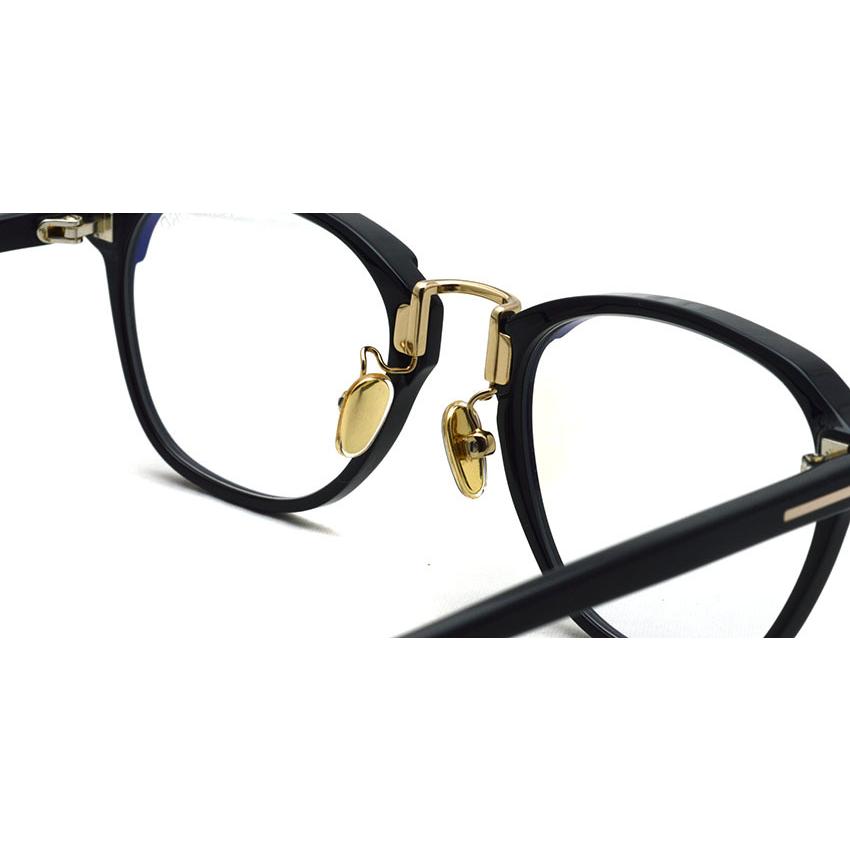 トムフォード TOM FORD TF5727-D-B 001 Black ブラック/ゴールド - ブルーライトカットレンズ メガネ クラウンパント コンビネーションフレーム 国内正規品｜props-tokyo｜07