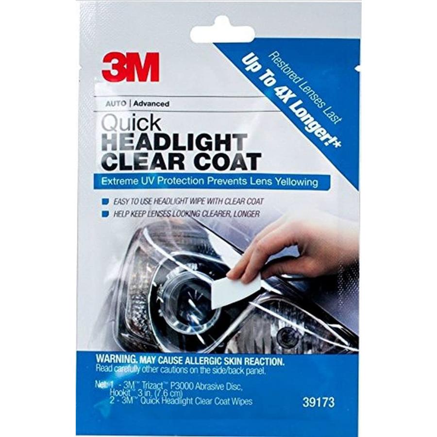 スリーエム (3M) ヘッドライト用 クリア コート 39173 (米国製