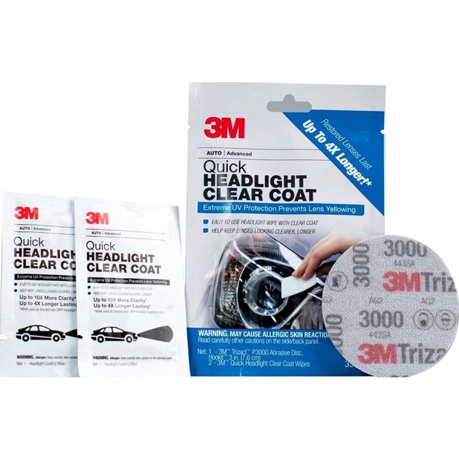 スリーエム (3M) ヘッドライト用 クリア コート 39173 (米国製