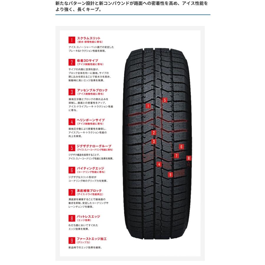 165/65R14 79Q トーヨー OBSERVE GIZ3 スタッドレスタイヤ 4本セット（メーカー取寄せ商品)の画像