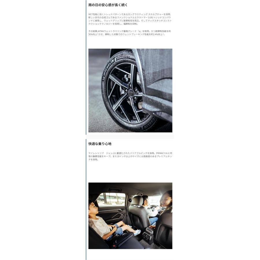 PRIMACY 215/55R17 94V プライマシー5 ミシュラン 4本セット【メーカー 