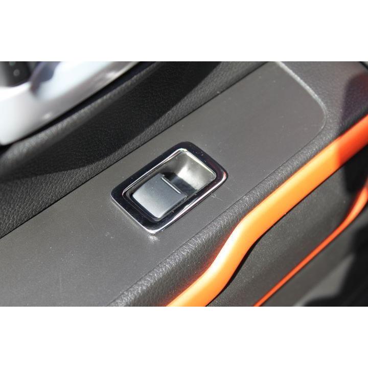 ハスラー MR92S メッキ パワーウィンドスイッチリング : プロショップ
