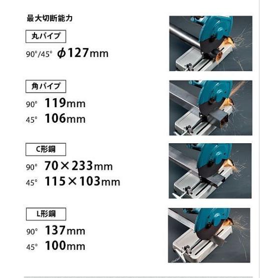 マキタ（makita） 355mm切断機 LW1401 : プロショップ三省堂 - 通販