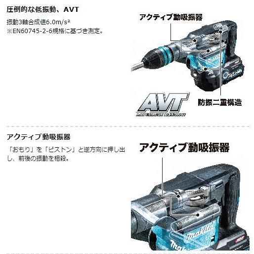 マキタ（makita） 40Vmax(4.0Ah) 充電式ハンマ HM001GRMX（バッテリ×2