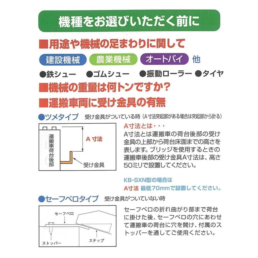 【代引不可】昭和ブリッジ　GP-300-40-3.0T(300cm/幅40cm/荷重3.0t/ツメ)　2本セット｜proshop-sanshodo｜04