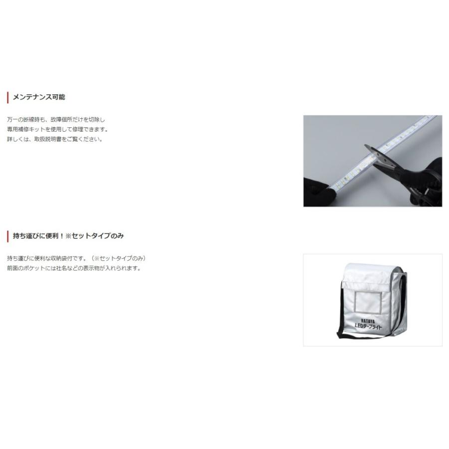 【代引不可】ハタヤリミテッド　LEDテープライト(片面発光タイプ)　赤　20mタイプ単体　LTP-20(R)_4