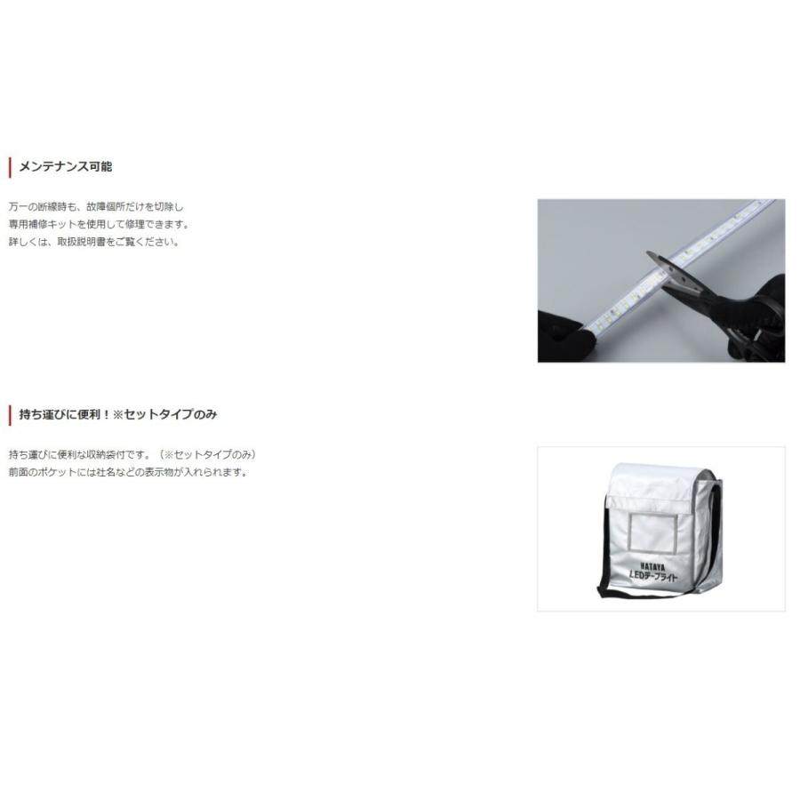 【代引不可】ハタヤリミテッド　LEDテープライト(両面発光タイプ)　10ｍタイプ単体　LTP-10D_4