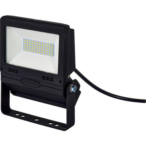 代引不可】日動 LED投光器 常設用フラットライト20W 黒 LJS-FH20D 