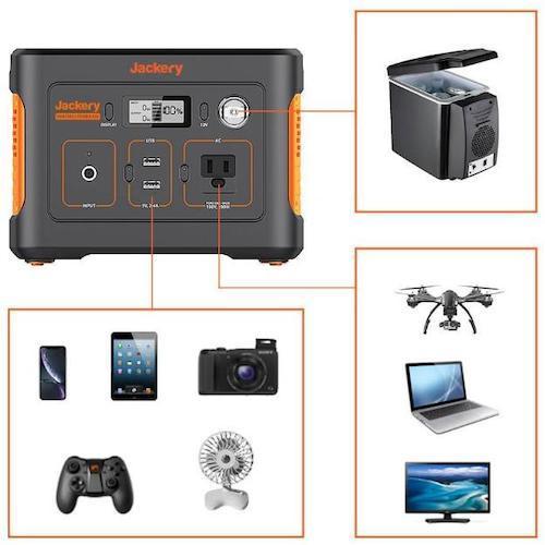Jackery　ポータブル電源　400　PTB041 ジャクリ 856c1575e58f1f8c53cee69ceb60ac