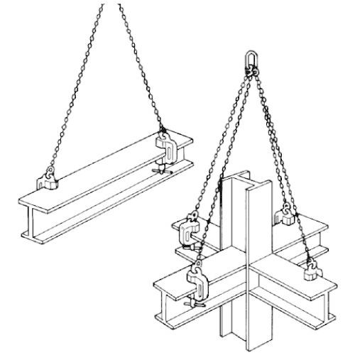 イーグルクランプ５トン EH-5 イーグルハッカー EH-5t 1個 イーグルクランプ 【通販モノタロウ】