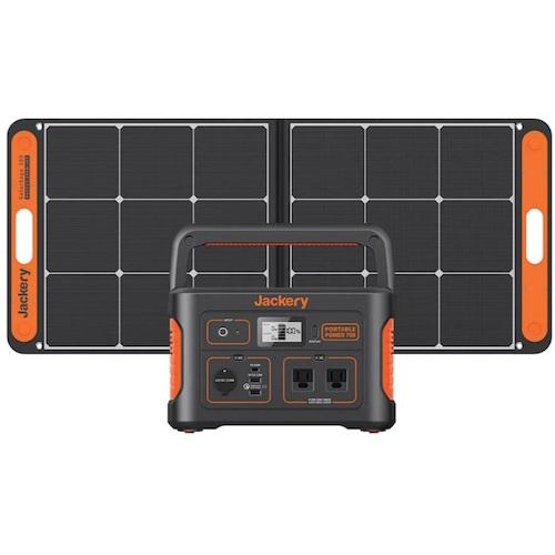 値下げ！！新品_Jackery 708 ポータブル電源ソーラーパネル セット
