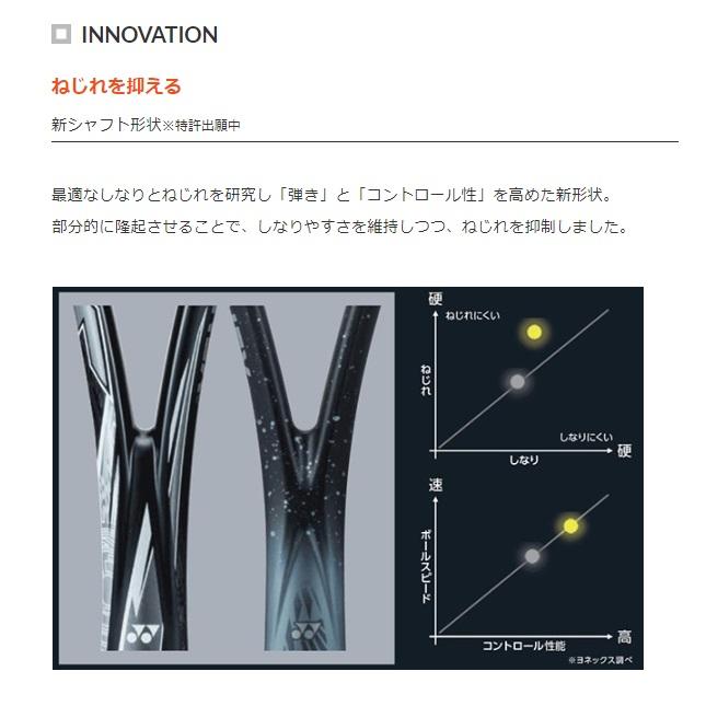 ヨネックス　ソフトテニスラケット ボルトレイジ８Ｓ　ＶＲ８Ｓ 後衛用　軟式テニスラケット　中・上級者用｜proshop-yamano｜05