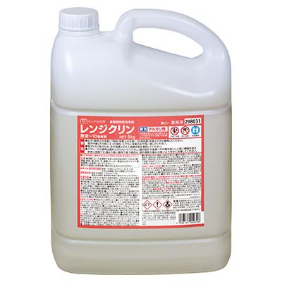 ミッケル化学 レンジクリン 5L 業務用 キッチン洗剤（Yahoo!・プロショップアイアイ ヤフー店）
