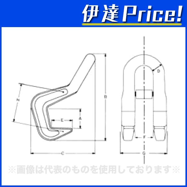 イーグルクランプ　イーグルハッカークランプ　1t EH-1 (/C)｜proshopdate15｜02